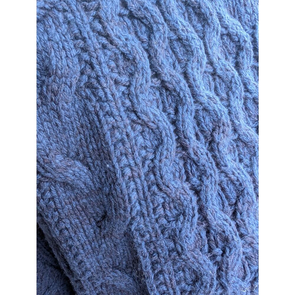 Universal Thread Cable Knit Chunky Fisherman Swea… - image 5